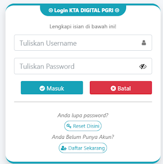 Register PGRI Kenjeran - Persatuan Guru Republik Indonesia Cabang Kenjeran